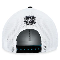 Casquette réglable authentique Pro Rink Trucker Fanatics Sarcelle San Jose Sharks pour hommes