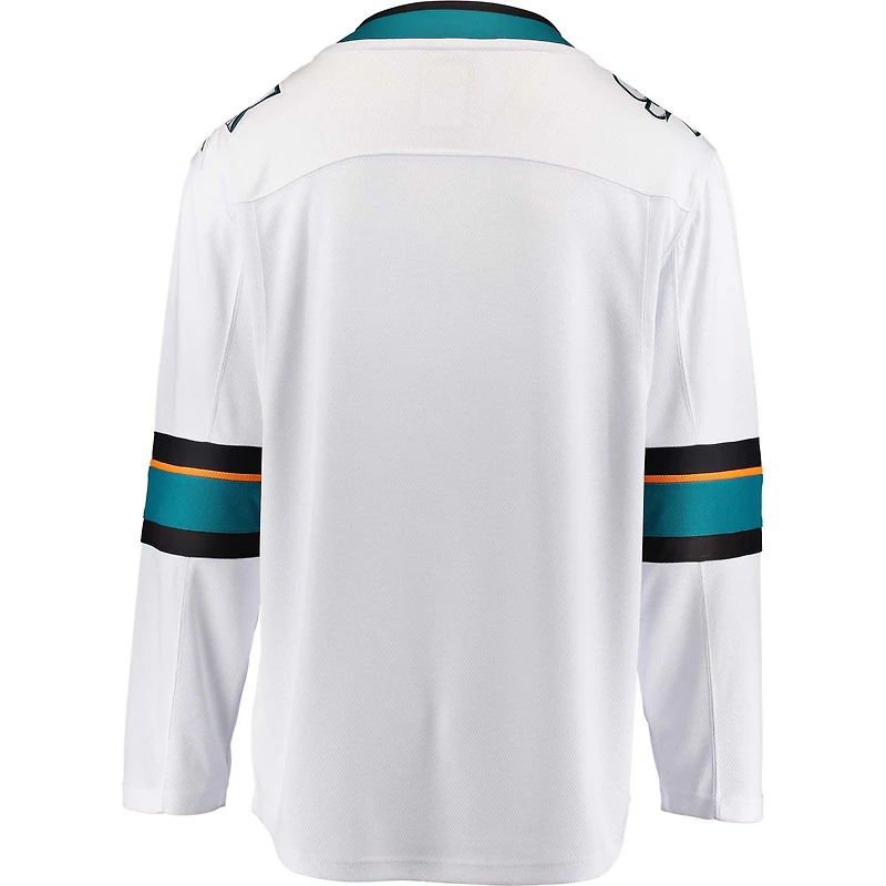 Fanatics Branded White San Jose Sharks Breakaway - Maillot vierge