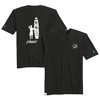 T-shirt Spencer chiné San Jose Sharks anthracite pour homme Johnnie-O