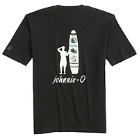T-shirt Spencer chiné San Jose Sharks anthracite pour homme Johnnie-O