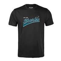 T-shirt rétro Richmond Team 2.0 pour homme Levelwear noir des Sharks de San Jose