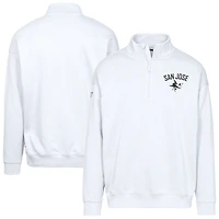 Men's Levelwear San Jose Sharks Murray City Capsule Quarter-Zip Sweatshirt