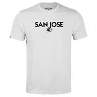 T-shirt Richmond City Capsule blanc pour homme des Sharks de San Jose Levelwear