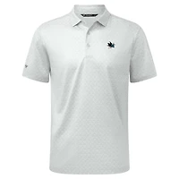 Men's Levelwear White San Jose Sharks System Insignia Core Polo