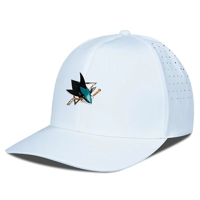 Men's Levelwear Black San Jose Sharks Zeta Insignia Core Flex Hat