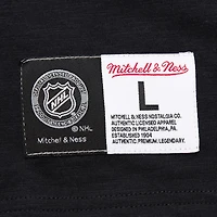 T-shirt flammé légendaire des Sharks de San Jose noir Mitchell & Ness pour hommes
