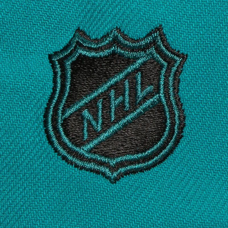 Men's Mitchell & Ness Teal San Jose Sharks Soul Triple Up Snapback Hat