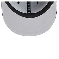Casquette ajustée New Era Core 59FIFTY noire pour homme