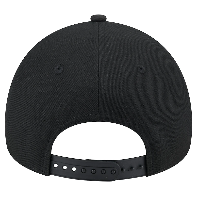 Casquette ajustable Core A-Frame 9FORTY San Jose Sharks de New Era pour homme, noire