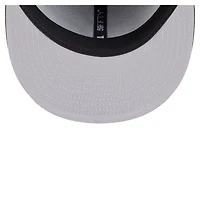 Casquette ajustée New Era Deceptor 59FIFTY noire pour homme des Sharks de San Jose