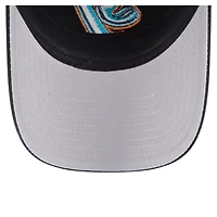 Men's New Era Black San Jose Sharks Deceptor 9TWENTY Adjustable Hat