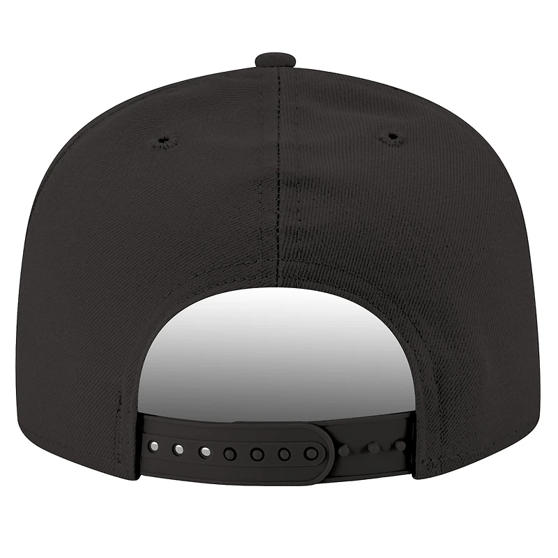 Casquette snapback 9FIFTY noire New Era pour homme, motif State Pride des Sharks de San Jose