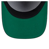 Men's New Era  Charcoal San Jose Sharks Throwback Washed A-Frame Pre-Curved 9FIFTY Snapback Hat
