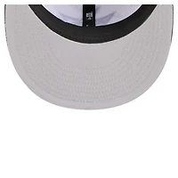 Men's New Era White/Black San Jose Sharks Repeat Two-Tone 59FIFTY Fitted Hat