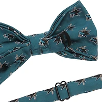 Men's Teal San Jose Sharks Repeat Bow Tie