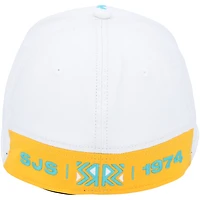 Casquette rétro inversée autographiée Patrick Marleau des Sharks de San Jose 2022-23