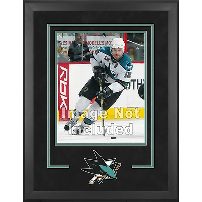 Cadre photo vertical de luxe 16" x 20" des Sharks de San Jose