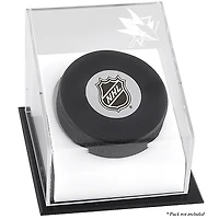 San Jose Sharks Puck Deluxe Logo Display Case
