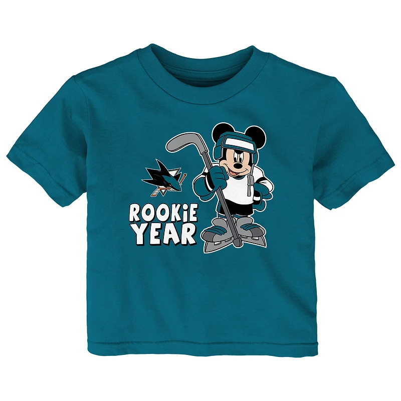 Toddler San Jose Sharks Disney Rookie Year T-Shirt & Shorts Set