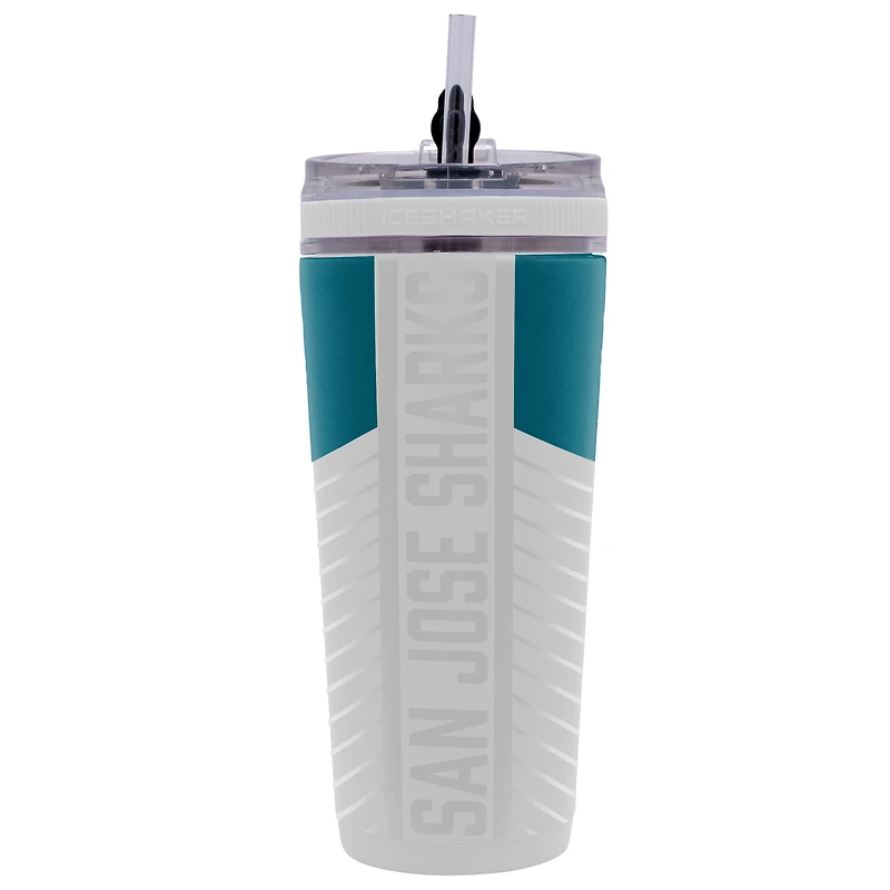 WinCraft San Jose Sharks 26oz 4D Flex Ice Shaker Bottle