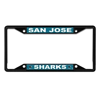 WinCraft San Jose Sharks Chrome Colored License Plate Frame