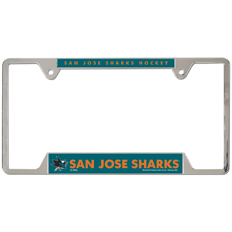 WinCraft San Jose Sharks - License Plate Frame
