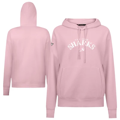 Sweat à capuche rose clair pour femme Levelwear San Jose Sharks Mother's Day Adorn