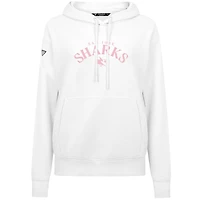 Sweat à capuche blanc pour femme Levelwear San Jose Sharks Mother's Day Adorn