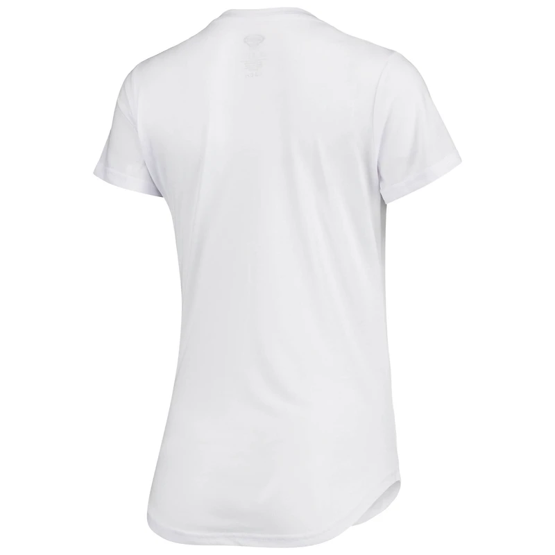 Ensemble t-shirt et leggings Concepts Sport blanc/charbon pour femmes, San Jose Sharks Sonata