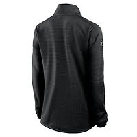 Pull à glissière quart de tour Fanatics noir authentique des Sharks San Jose pour femme