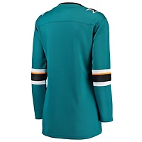 Maillot Fanatics Teal pour femme des Sharks de San Jose à domicile Breakaway