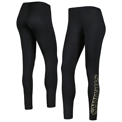 Legging G-III Sports by Carl Banks noir pour femmes, San Jose Sharks Stadium