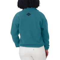 Veste polaire à demi-zip pour femme WEAR by Erin Andrews Teal San Jose Sharks