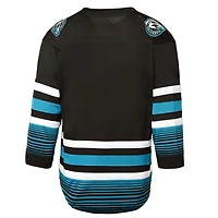 Youth Black San Jose Sharks Alternate Replica Jersey
