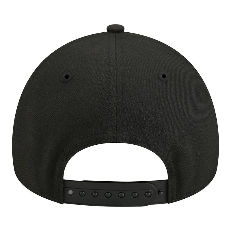 Youth New Era Black San Jose Sharks 9FORTY A-Frame Adjustable Hat