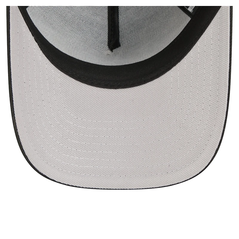 Youth New Era Black San Jose Sharks 9FORTY A-Frame Adjustable Hat