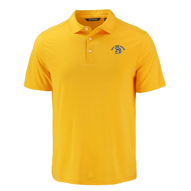 Polo recyclé Coastline Epic Comfort pour homme, coupeur et buck, couleur or, des Spartans de San Jose State