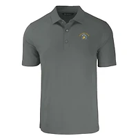 Polo gris Cutter & Buck pour homme, en tissu recyclé Forge Eco Stretch des Spartans de San Jose State