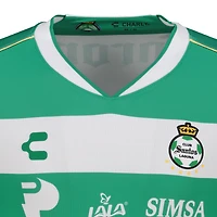 Men's Charly  Green Santos Laguna 2025/26 Home Authentic Jersey