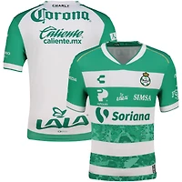 Maillot authentique domicile Charly Green Santos Laguna 2025/26 pour homme