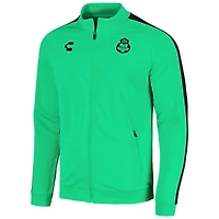 Veste raglan entièrement zippée Charly Green Santos Laguna Light pour hommes