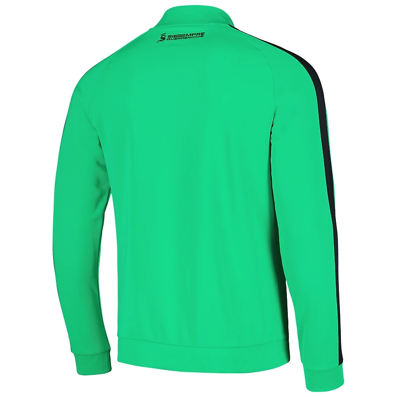 Veste raglan entièrement zippée Charly Green Santos Laguna Light pour hommes