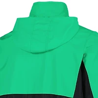 Men's Charly  Green Santos Laguna Outdoor Quarter-Zip Jacket
