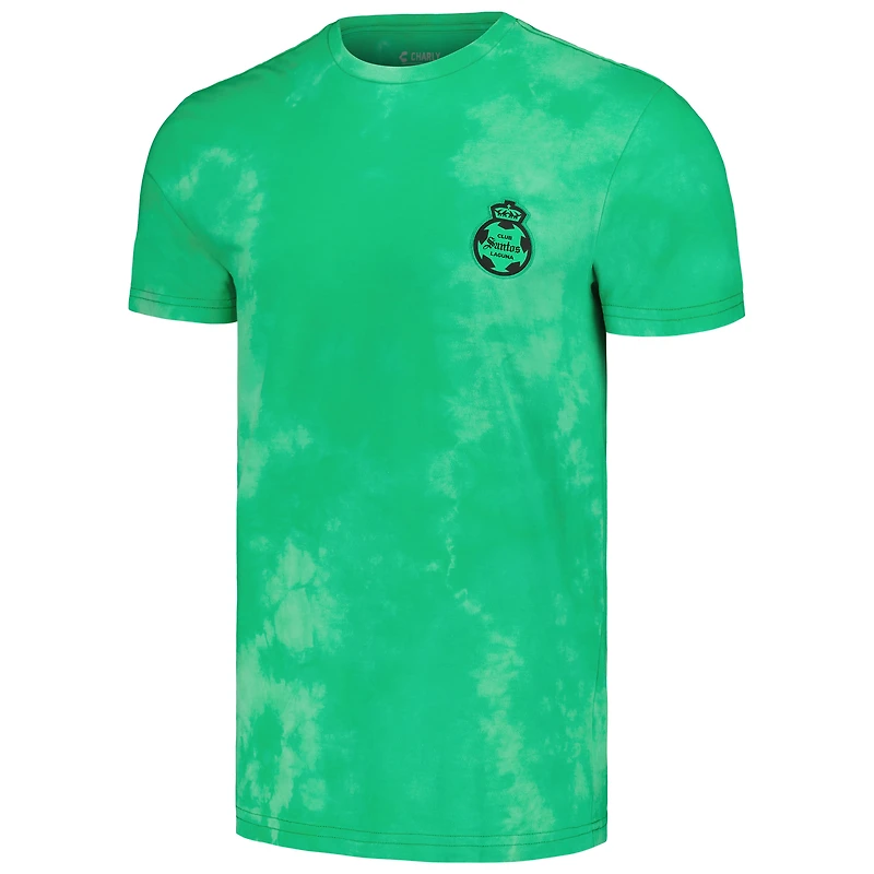 Men's Charly  Green Santos Laguna Tie-Dye T-Shirt