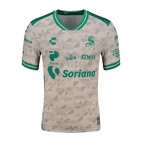 Men's Charly  Tan Santos Laguna 2025/26 Away Authentic Jersey