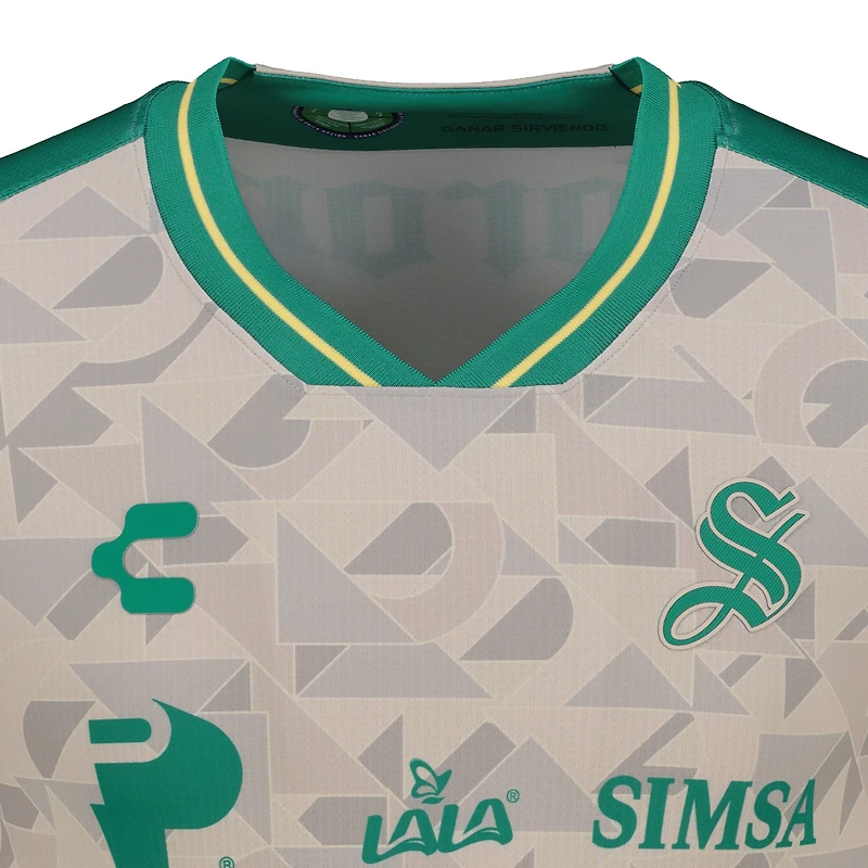 Men's Charly  Tan Santos Laguna 2025/26 Away Authentic Jersey