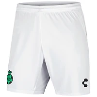 Men's Charly  White Santos Laguna 2023/24 Training Shorts