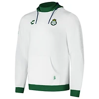 Sweat à capuche Charly White Santos Laguna 2024/25 pour homme