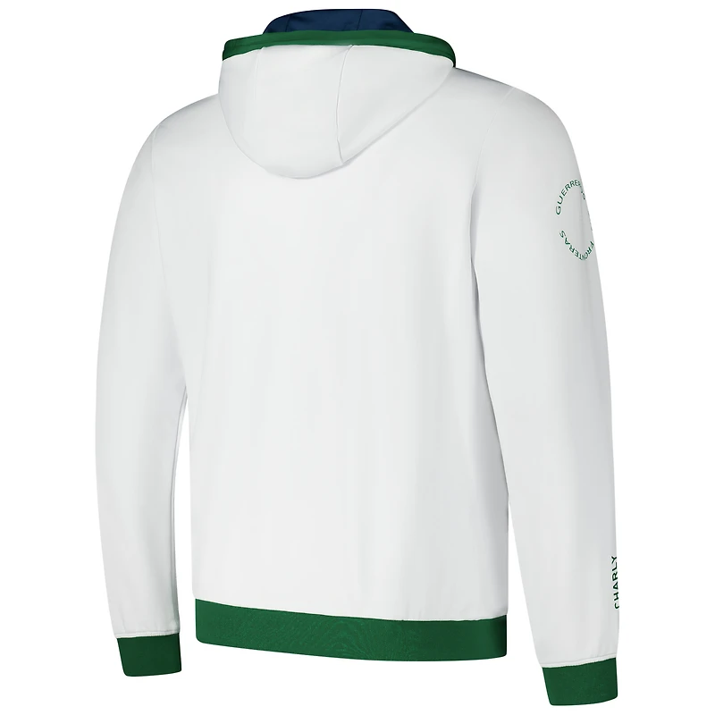 Sweat à capuche Charly White Santos Laguna 2024/25 pour homme