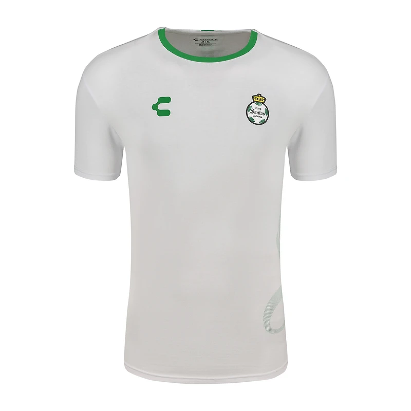 T-shirt Charly blanc Santos Laguna 2024/25 pour homme